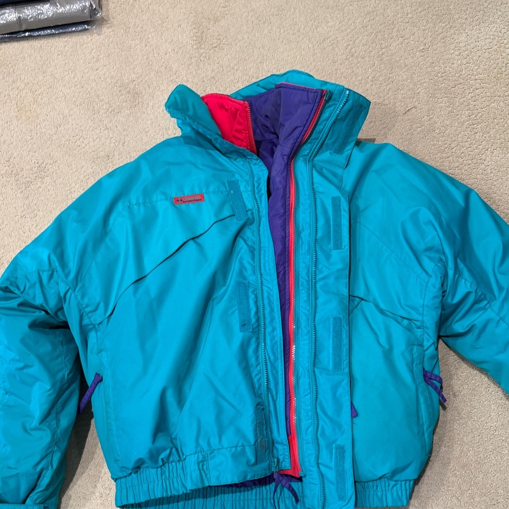 Columbia dual layer ski jacket